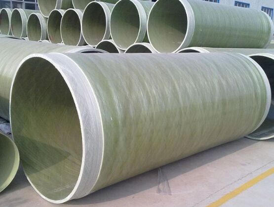 大口徑玻璃鋼管的發(fā)貨現(xiàn)場