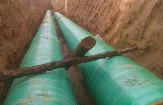 油田玻璃鋼管安裝